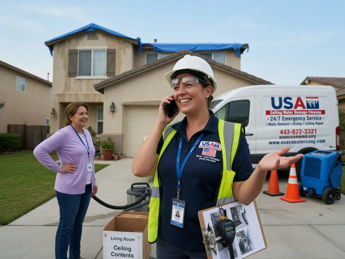 Ceiling Water Damage Restoration Wells, MI FAQs